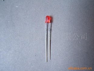 阿里巴巴LED系列产品 φ3长脚超亮红发红发光二极管